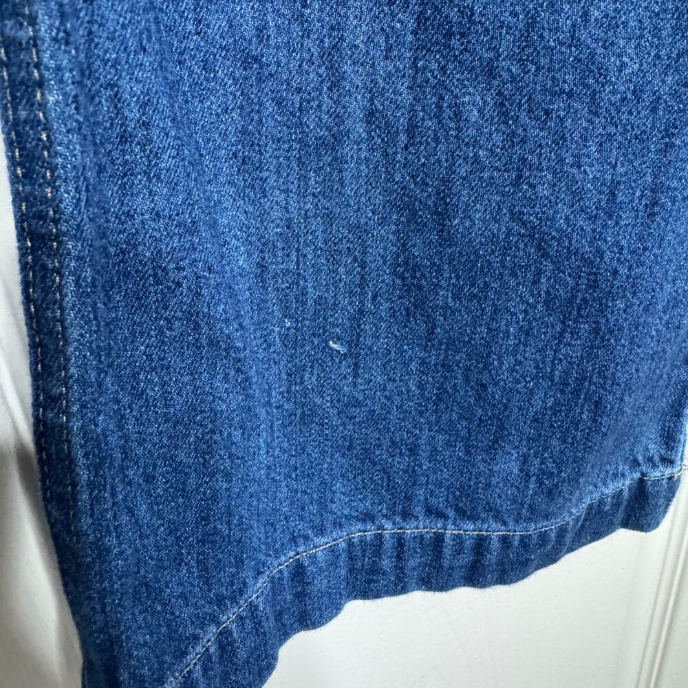 Reformation Dark Wash High Waisted Wide Leg Jeans - Picture 3 of 7